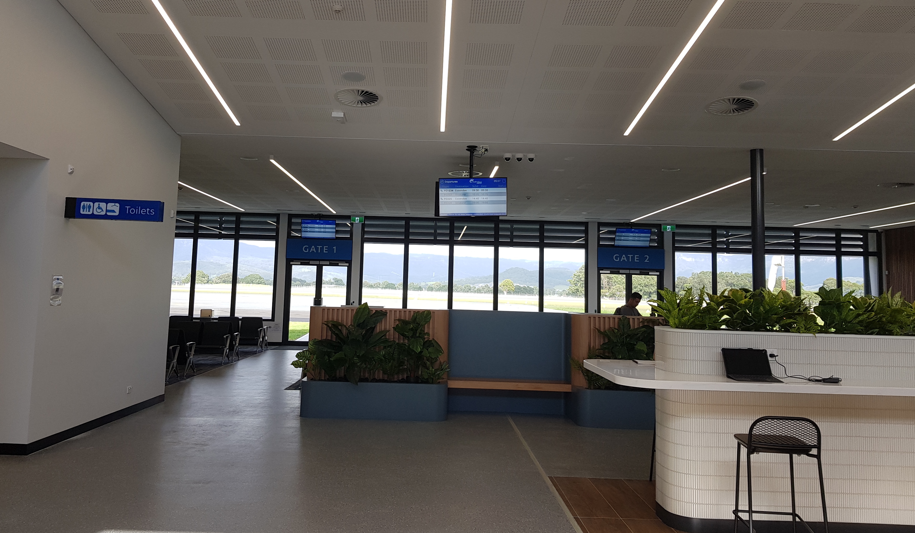 Shellharbour Airport Departures Precinct